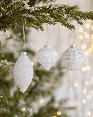 Christmas ball with pattern