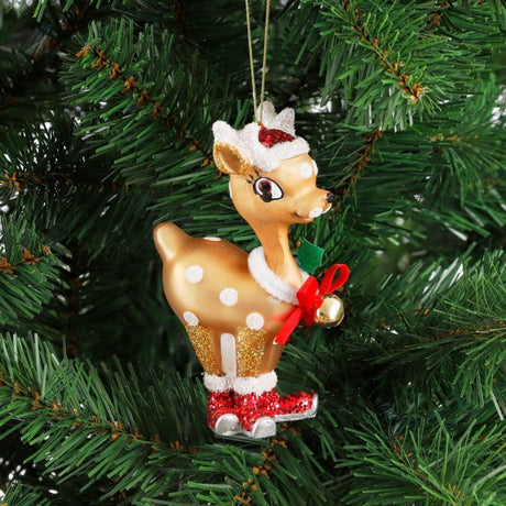 Roe deer Christmas ornament