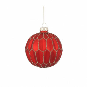 Red Christmas balls