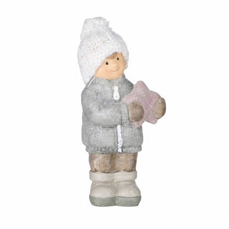 Small winter children