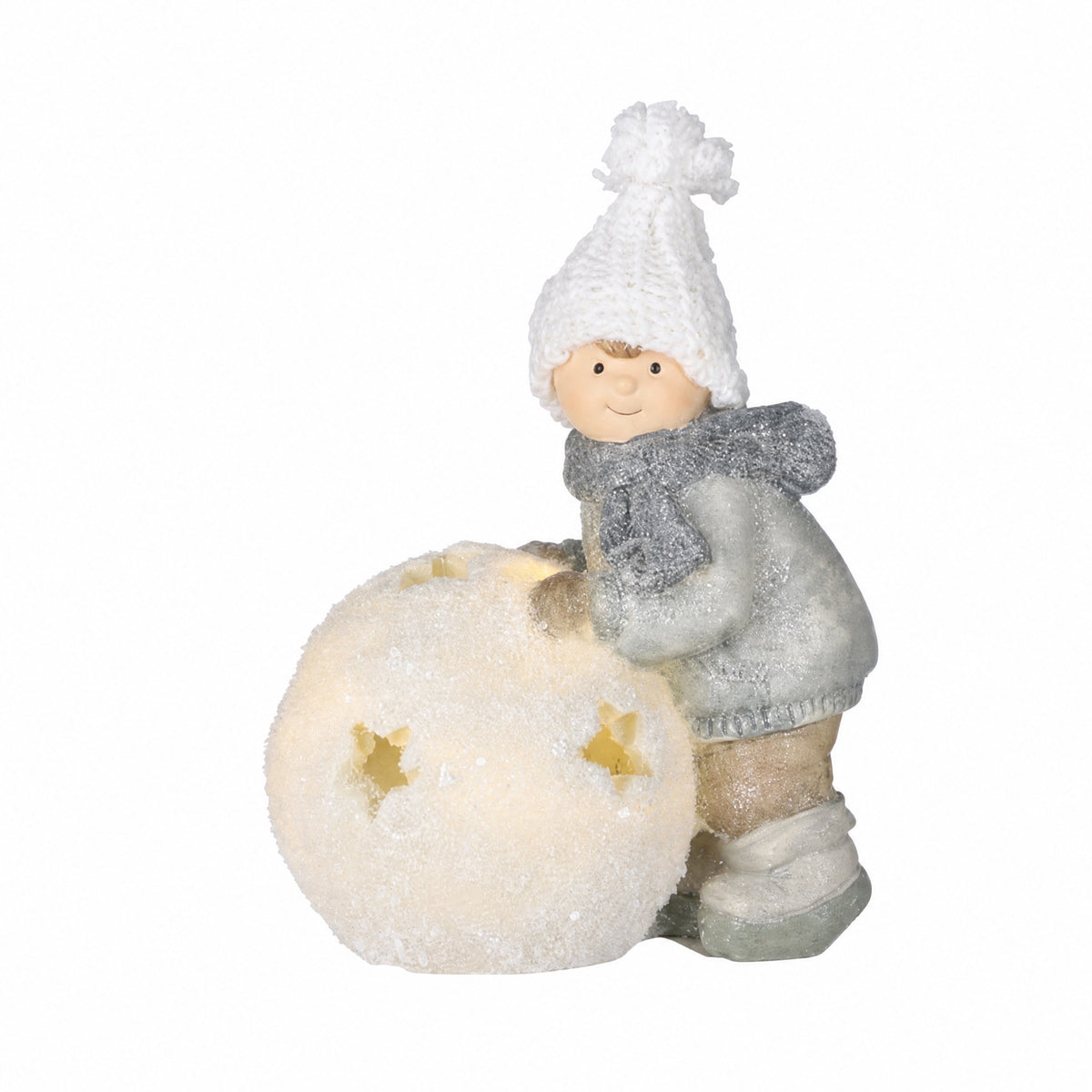 Small winter children