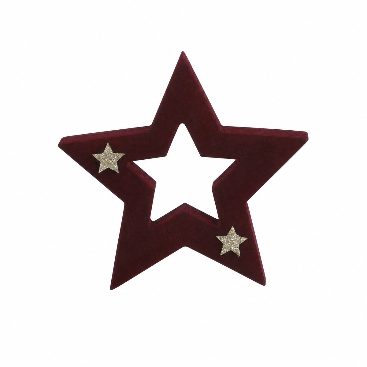Velour star or Christmas tree