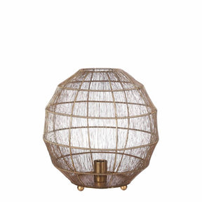 Castor bordlampe guldfarvet 