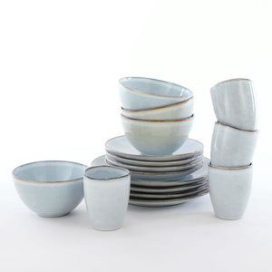 Tabo servicesæt i lysegrå 16 dele