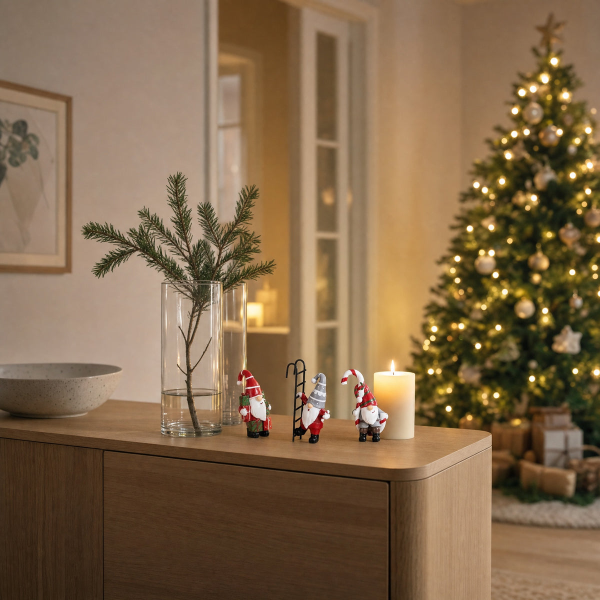 Santa gnomes for planters