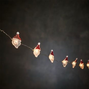 Light chain with Christmas figurines