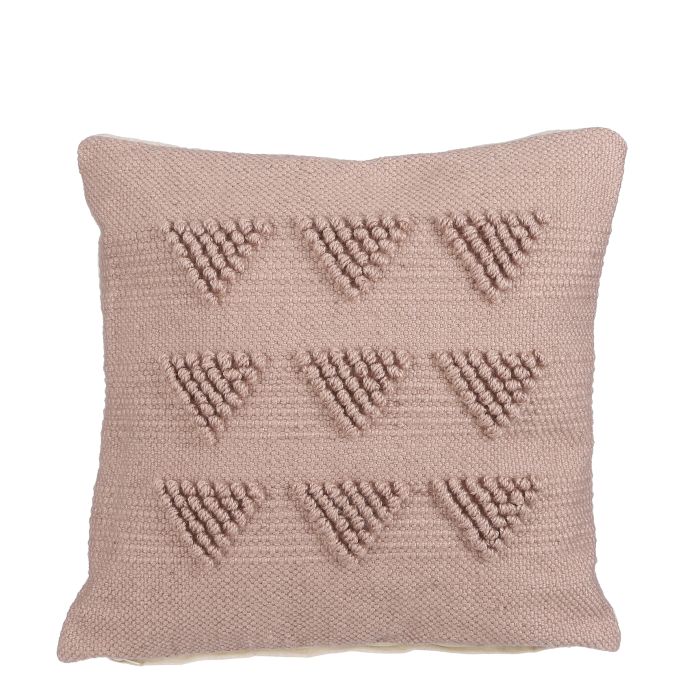 Lander pude lyserød 45 cm x 45 cm