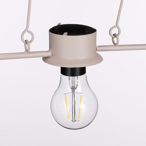 Dimitri solcellelampe med urtepotte