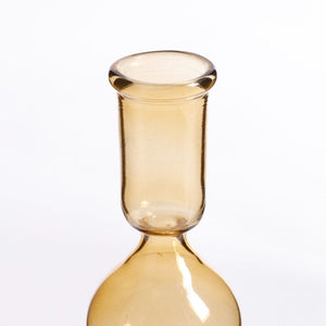 Trent glaslysestage gul