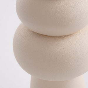 Rollo vase off white 29 cm i højden