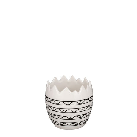 Æggeskal 10 cm høj