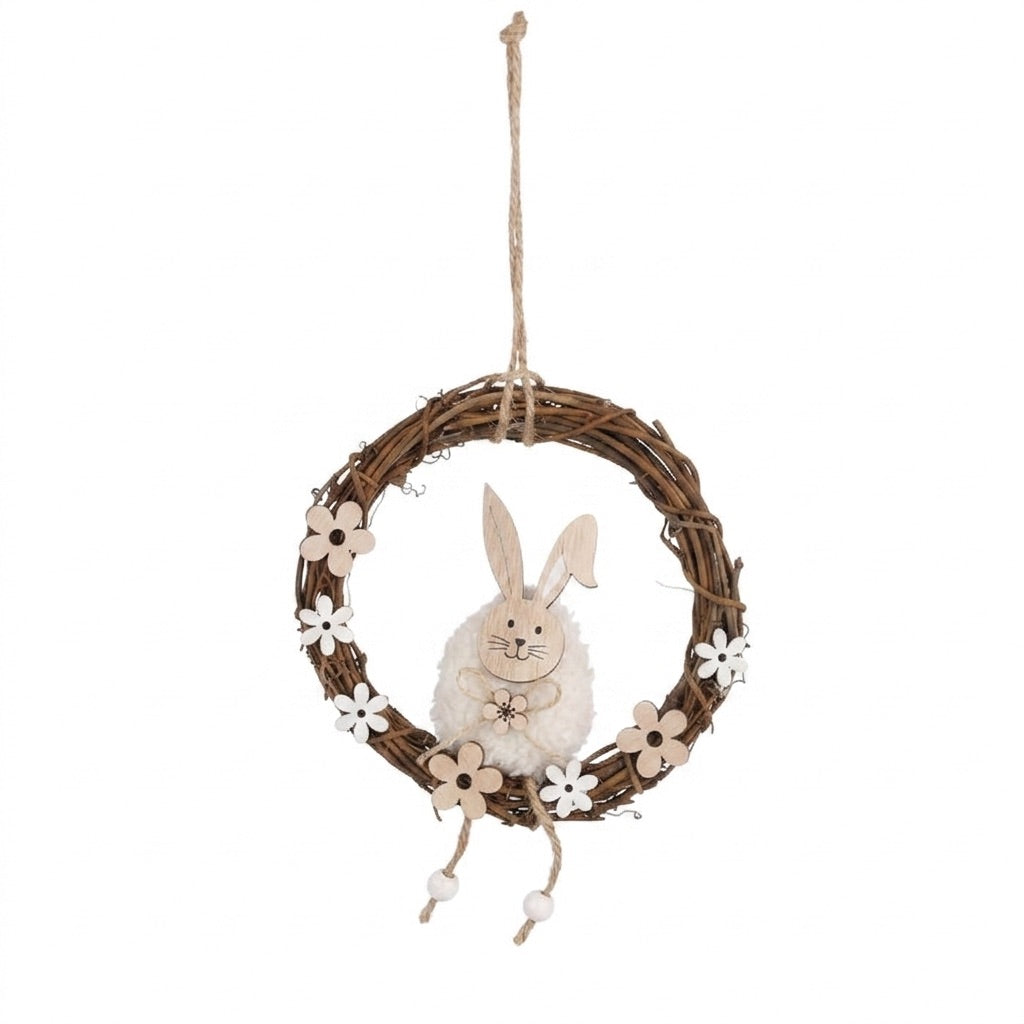 Easter wreath with bunny Ø 14 cm