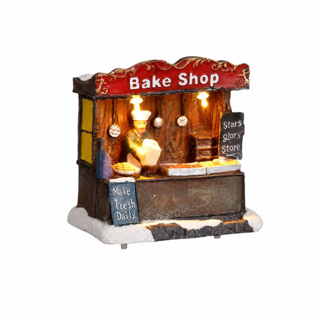 Small market stalls