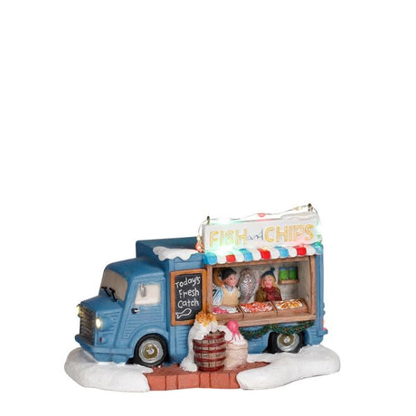 Luville Foodtruck med fish and chips