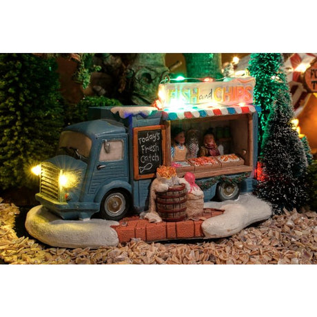 Luville Foodtruck med fish and chips