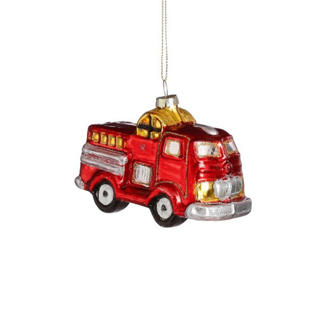 Julekugle Brandbil 