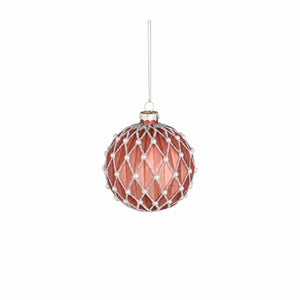 Christmas balls with beads