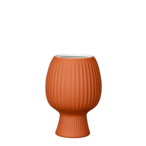 Felix vase 21,5 cm høj brun