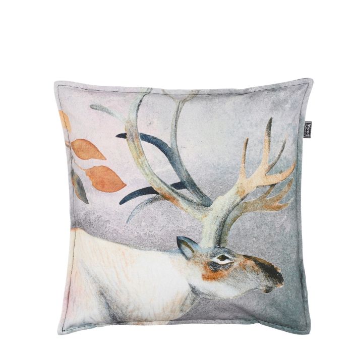 Pude med elg 45 cm x 45 cm