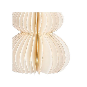 Håndlavet Juletræ creme 10 cm højt