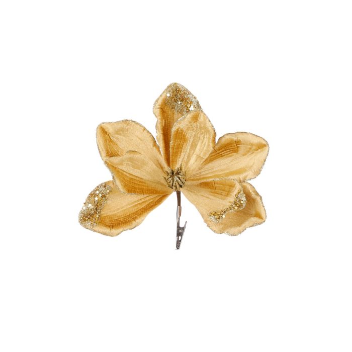 Magnolia med klips guld