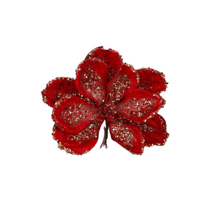 Magnolia med klips rød