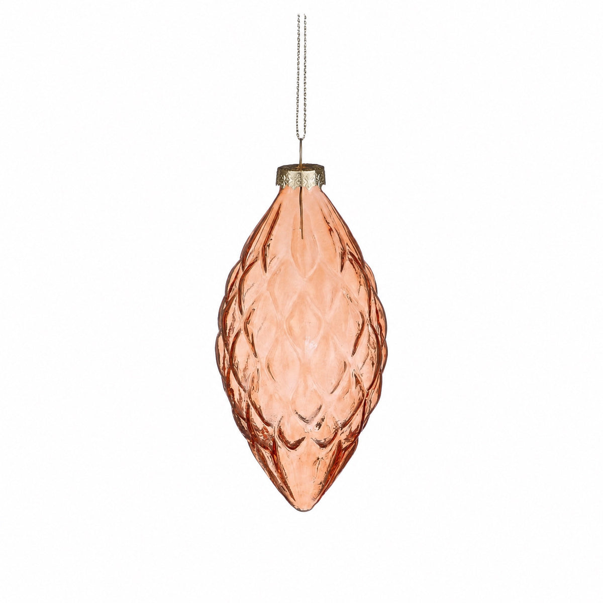 Glass cone ornaments