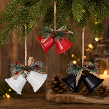 Bells with decorations