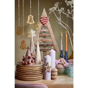 Tofarvede lys 2-pak i grøn og brun