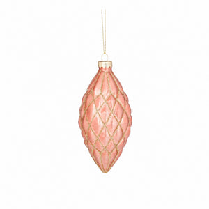 Christmas cone with checkered pattern