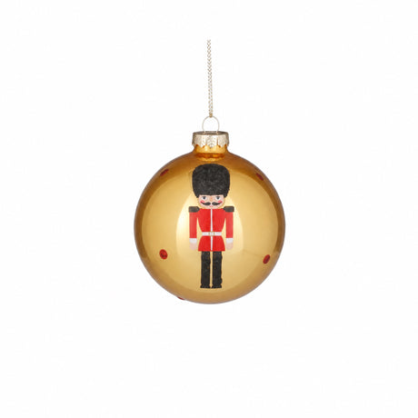 Christmas bauble with the Nutcracker