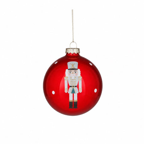 Christmas bauble with the Nutcracker