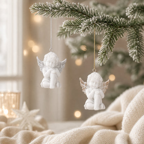 Angels for hanging gold or silver