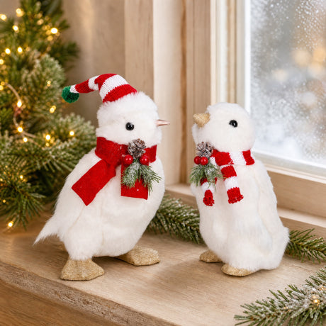 Christmas penguins