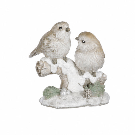 Pair of winter birds
