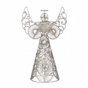 Champagne coloured angel 30 cm