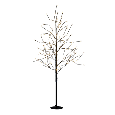 Lystræ med 108 LED bærlygter 150 cm højt