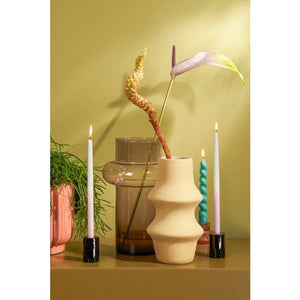 Tynde to-farvede lys lilla/lyseblå 4-pak