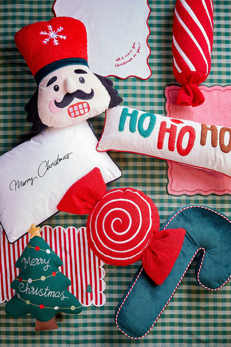 Assorted Christmas cushions for decoration