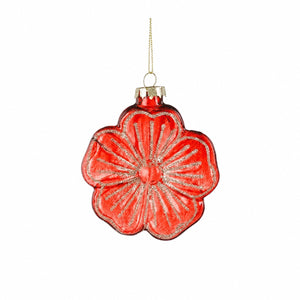 Flower Christmas ornament
