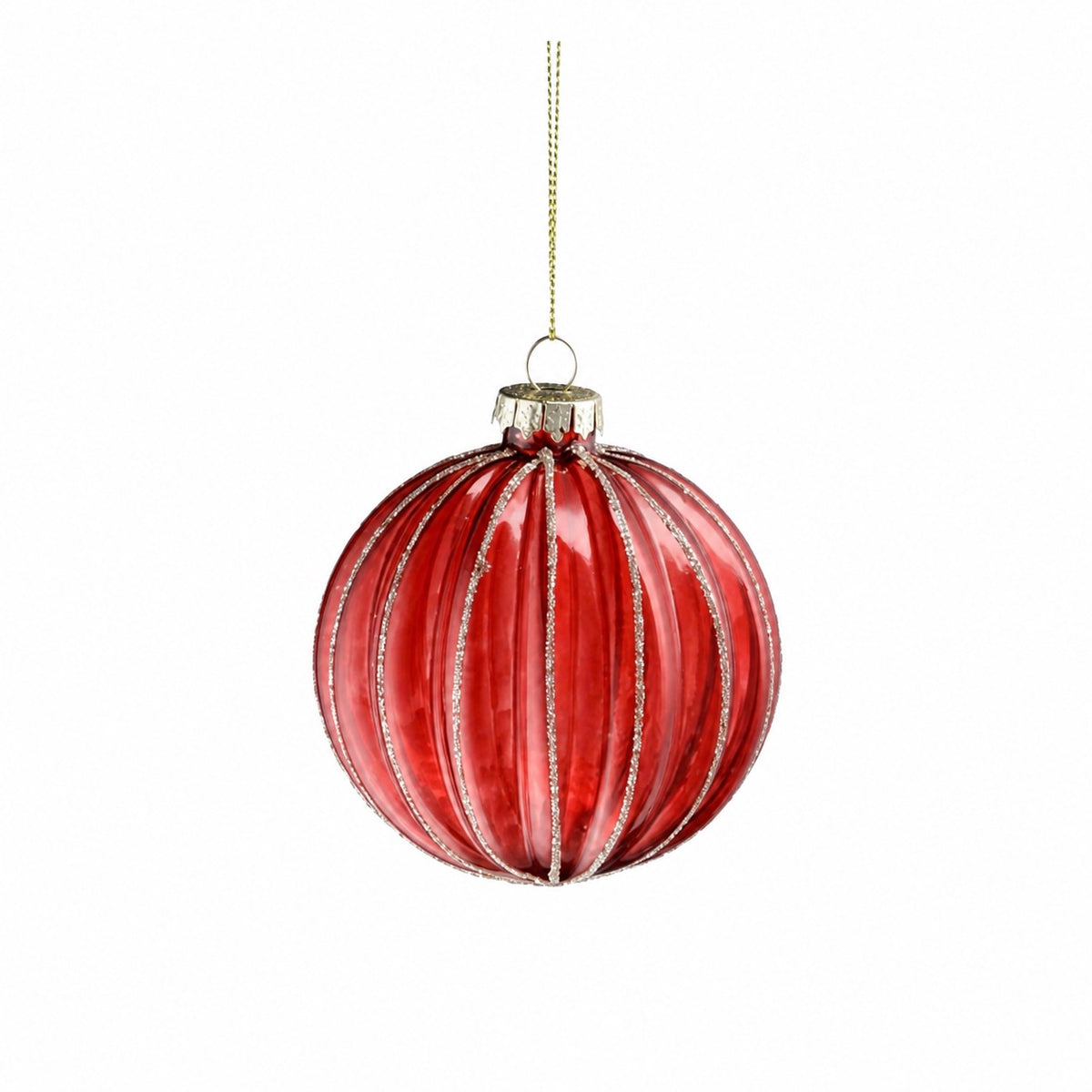 Christmas bauble traffic light 8 cm in diameter