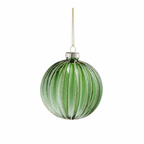 Christmas bauble traffic light 8 cm in diameter