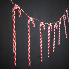 Lyskæde med sukkerstokke