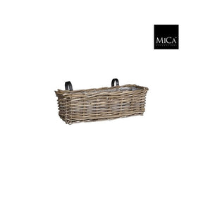 Marcia altankasse 46 cm lang i rattan. 