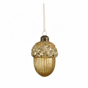 Christmas bauble Acorn 8 cm high