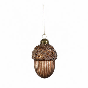 Christmas bauble Acorn 8 cm high