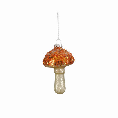 Christmas bauble Mushroom 8 cm high