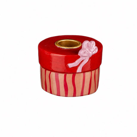 Candlestick gift wrapped