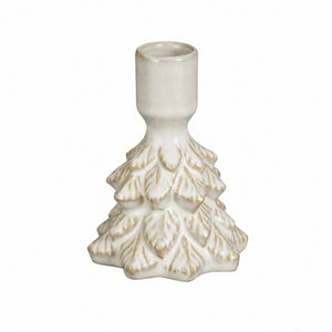 Candlestick fir tree in ceramic