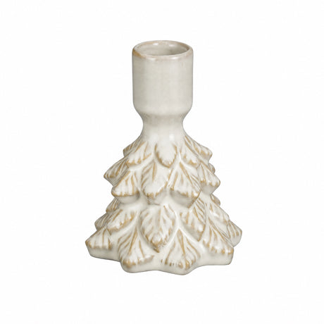 Candlestick fir tree in ceramic
